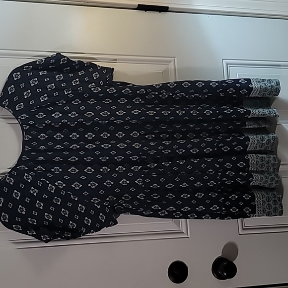 Knox Rose Navy and White Mini Dress - Picture 7 of 10